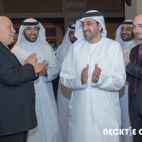 Under the patronage of H.E Eng Mohammed Ahmed Bin Abdul Aziz Al Shehhi , HE Giovanni Favilli Consul General of Italy in Dubai , Awada & Partners,represented by Mr. Ali Awada, Mr. Ahmed Awada, and Mr. Marwan Beyat, held a grand opening ceremony for “Necktie Corner “; the first flagship concept store in Dubai Downtown Souk AL Bahar.