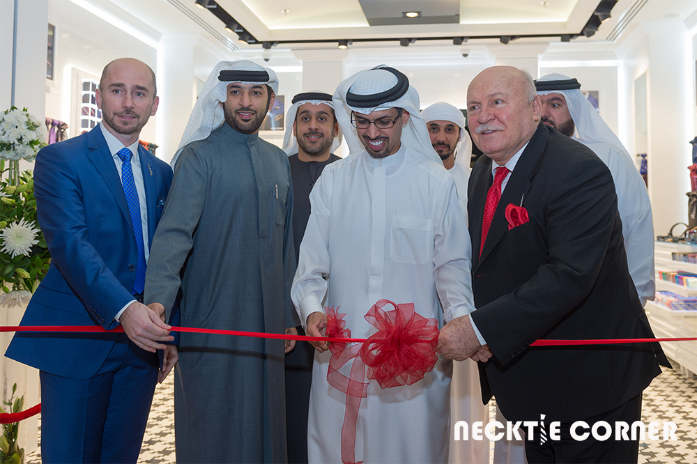Opening ceremony of Necktie Corner – Outlet Mall