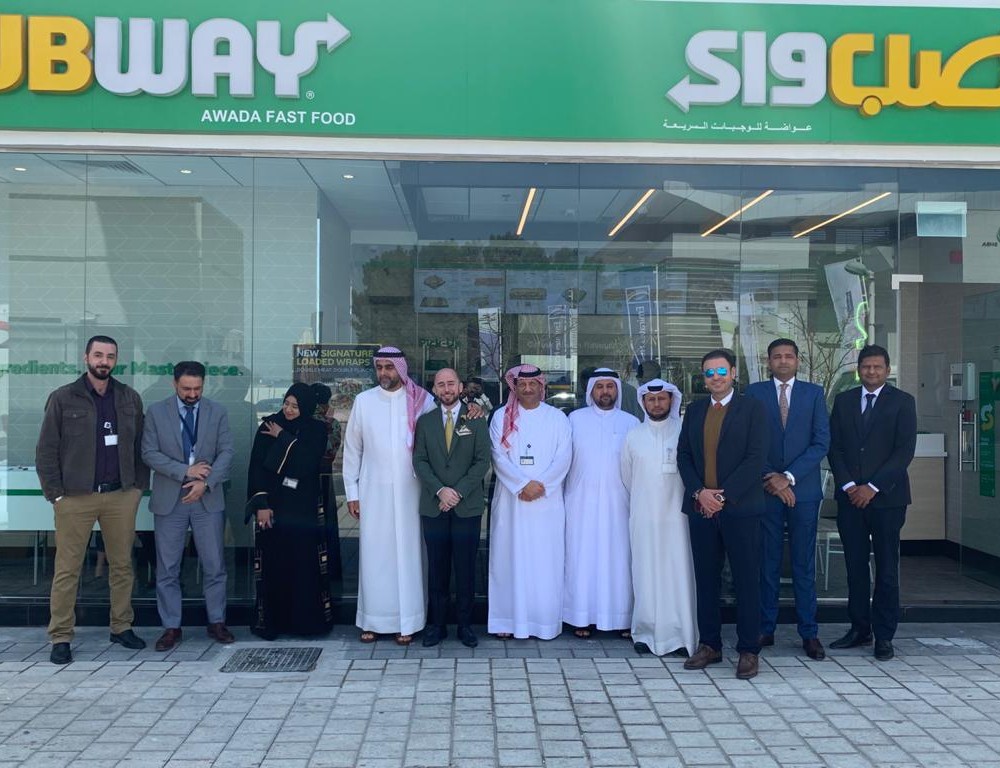 Subway & Awada fast food, Member of Awada group of companies, Grand opening of Subway Meydan Business Park